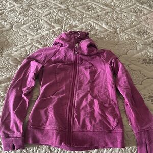 Lululemon Athletica Magenta Hooded Jacket